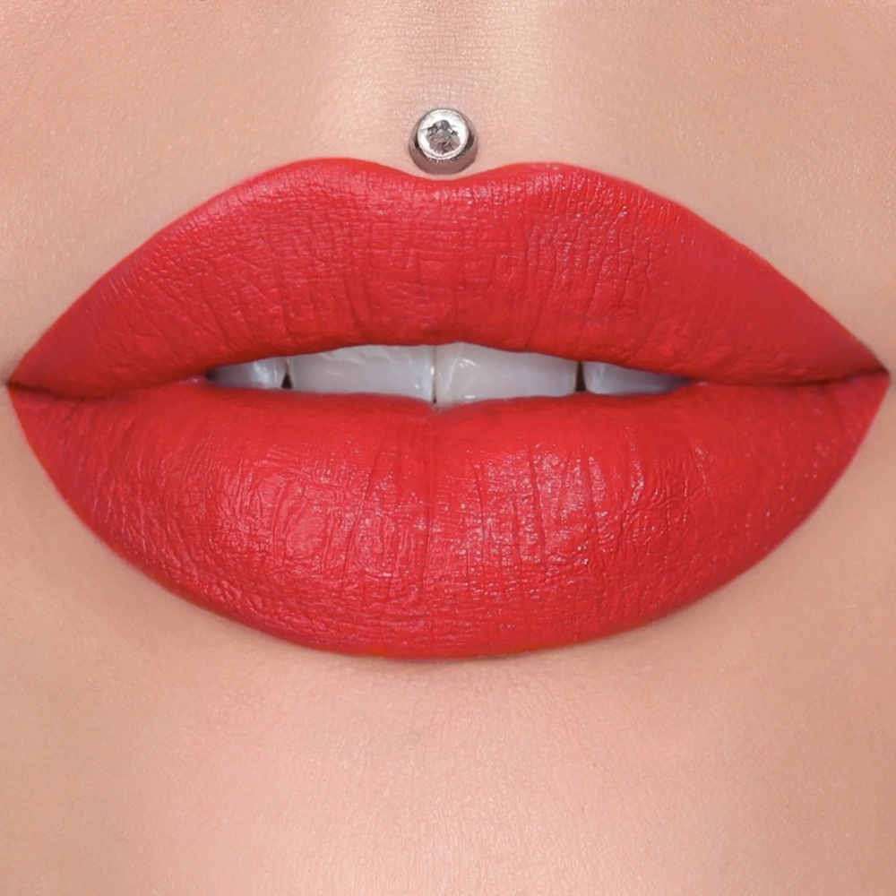 Jeffree Star Cosmetics Brand New Velvet Trap lipstick in shade “Cherry Soda”